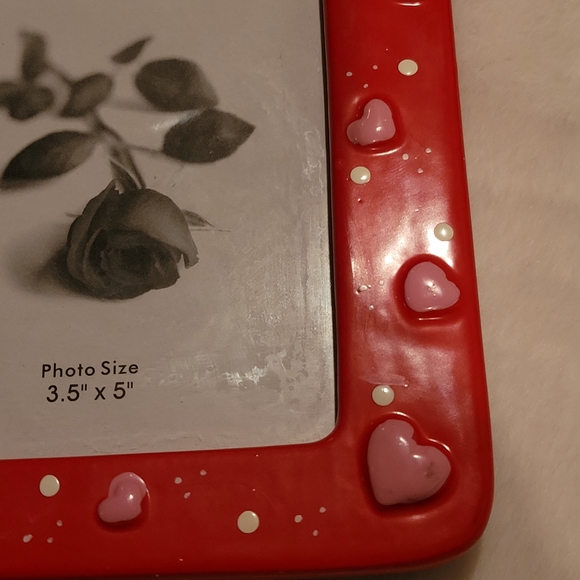 Special Moments Heart Ceramic Picture Frame New - Picture 8 of 9